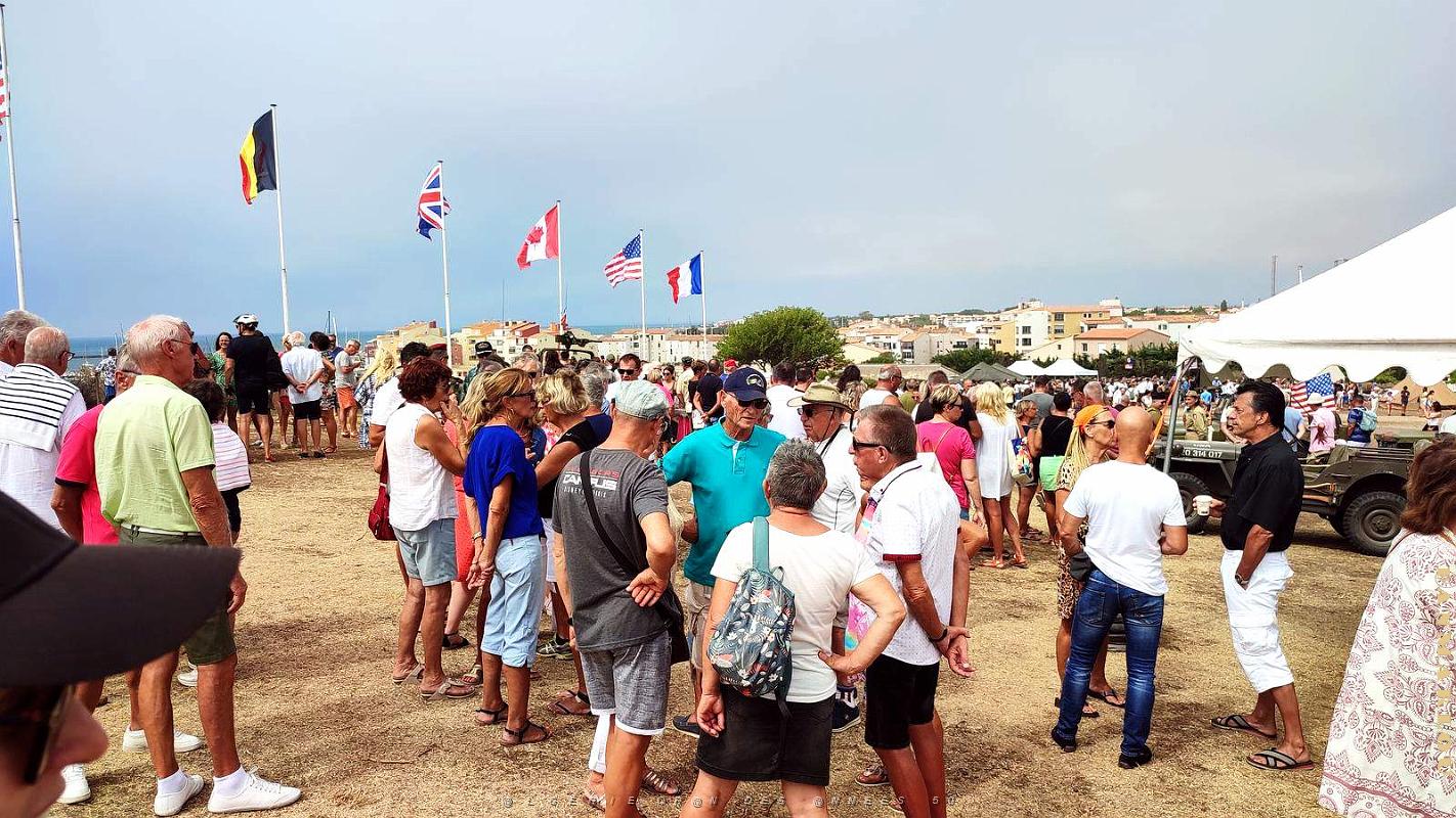 2 Cap Agde - 15 Aout 2023 -  Commemoration Debarquement de Provence  (125).jpg